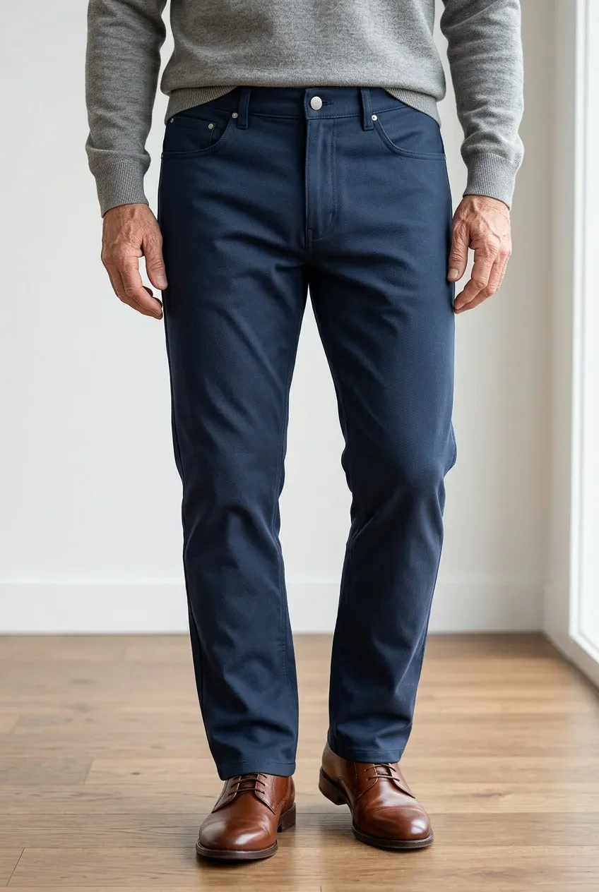 Lululemon ABC Relaxed-Fit Crop Pant in Iron Blue Size 36