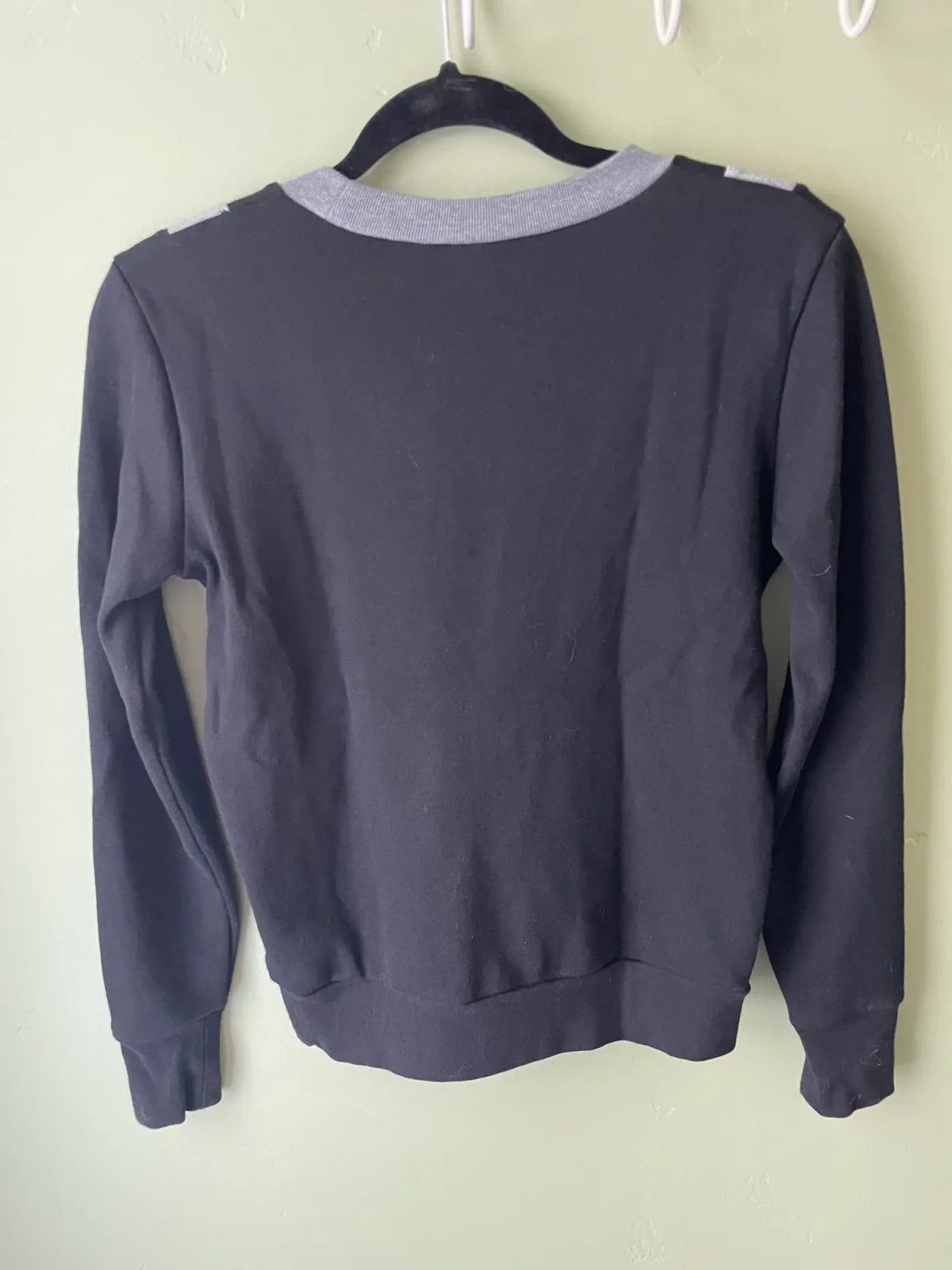 J.Crew Varsity Color Block Sweater sz XXS photo 3