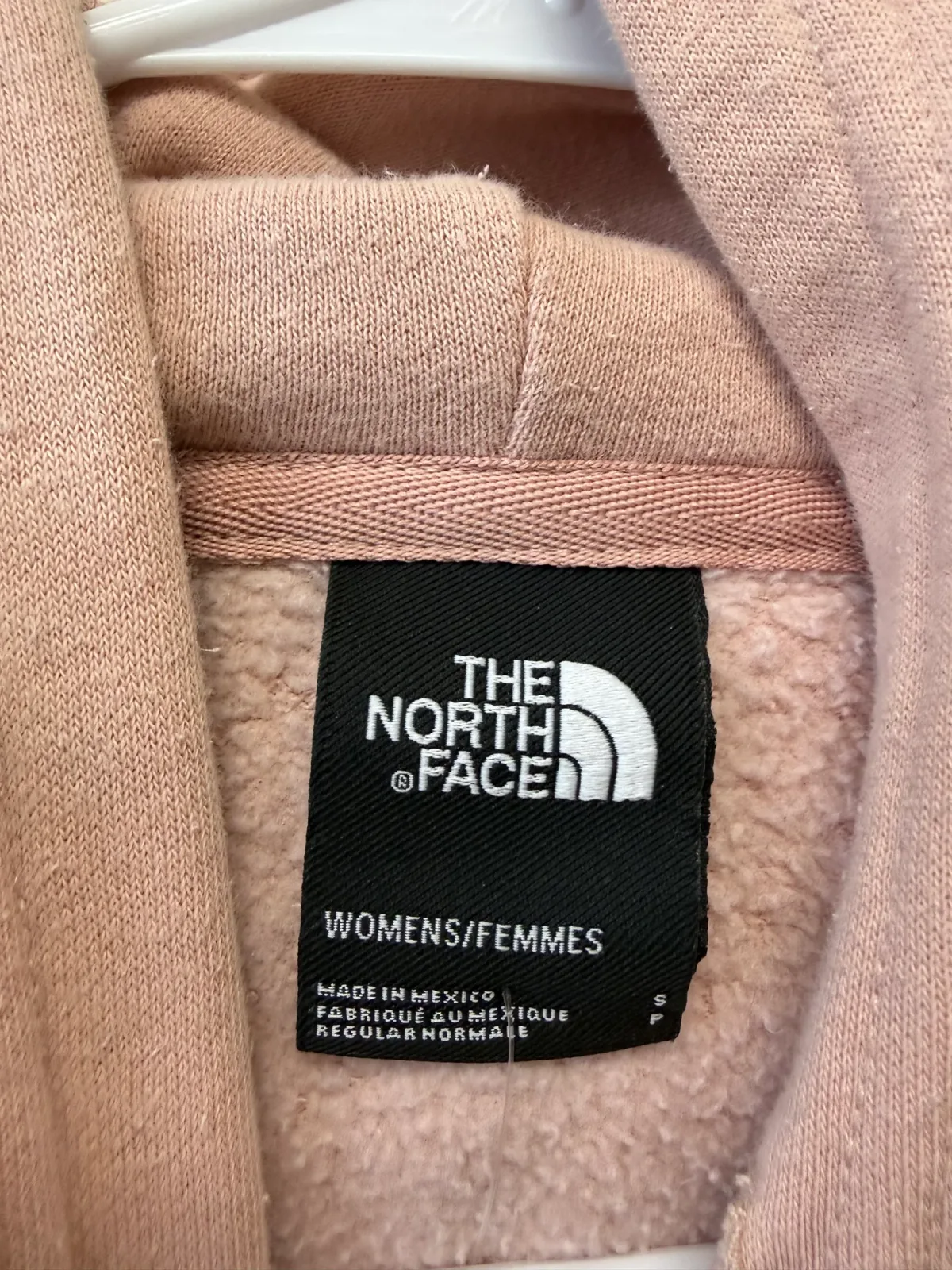 The North Face Women's Half Dome Logo Pullover Hoodie Size Small Pink photo 4