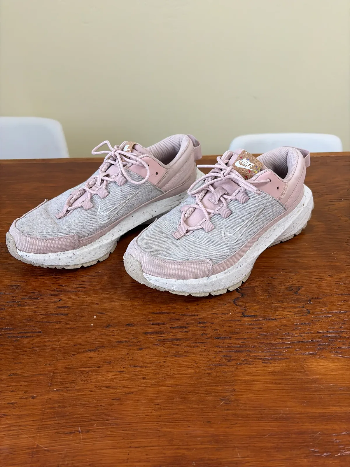 Nike Women's Crater Remixa "Pink Oxford" Sneakers - Size 7.5 photo 2