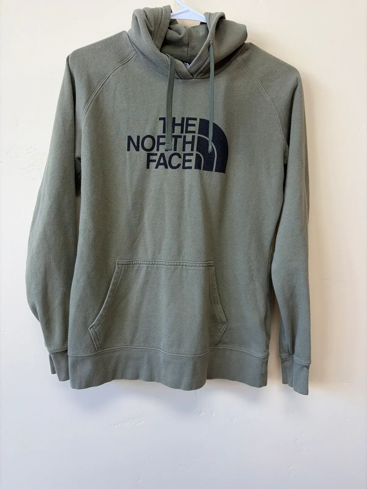 The North Face Women's Sage Green Drew Peak Logo Hoodie — Size Small photo 2