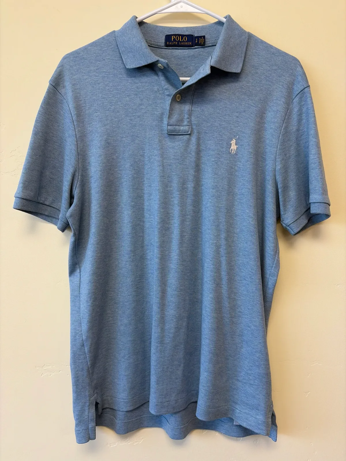 Polo Ralph Lauren Men's Performance Jersey Polo Shirt — Size Small photo 2