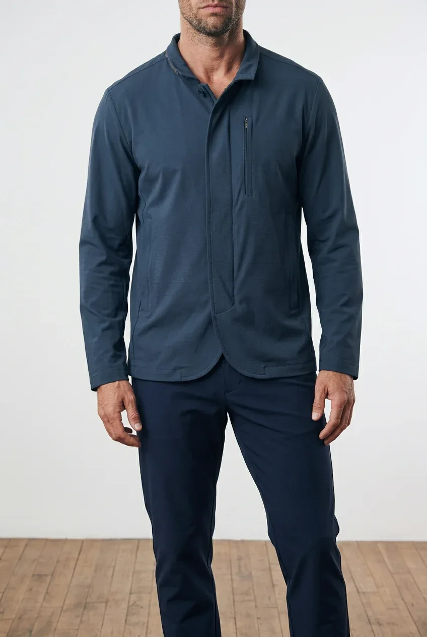 Lululemon Men's Non-Stop Blazer Jacket – Navy Blue – Size XL