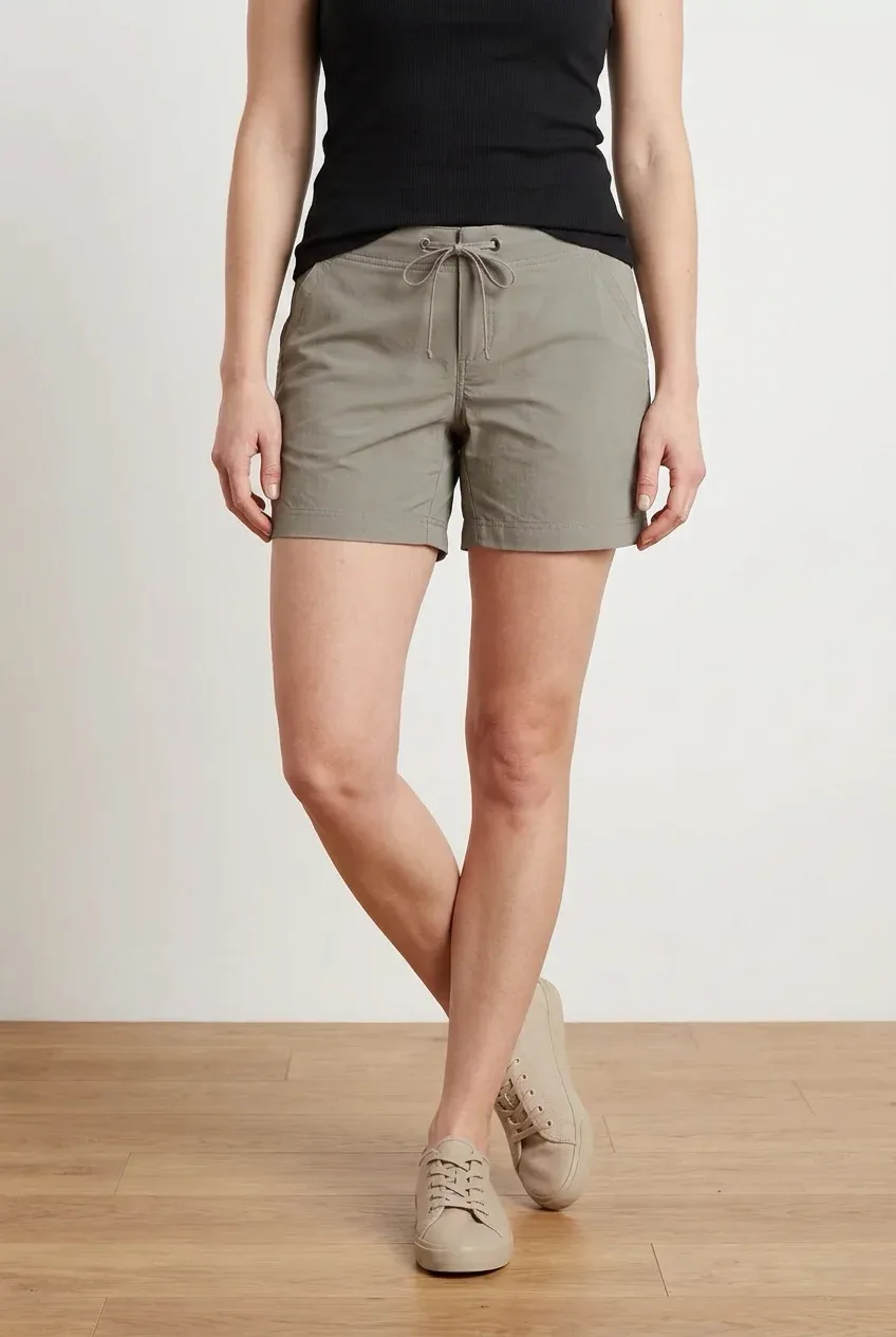 Columbia Women's Anytime Outdoor Omni-Shield Hiking Shorts – Size 6, Khaki
