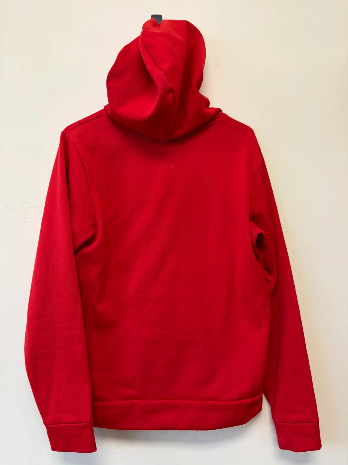 The North Face Men's Half Dome Logo Pullover Hoodie Size Small Red photo 3