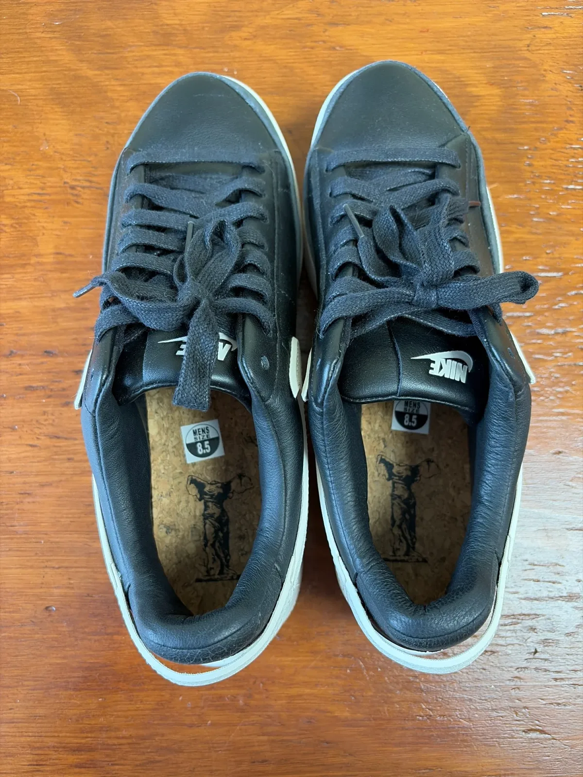 Nike Blazer Phantom Low "Black Phantom" Sneakers - Men's Size 8.5 photo 4