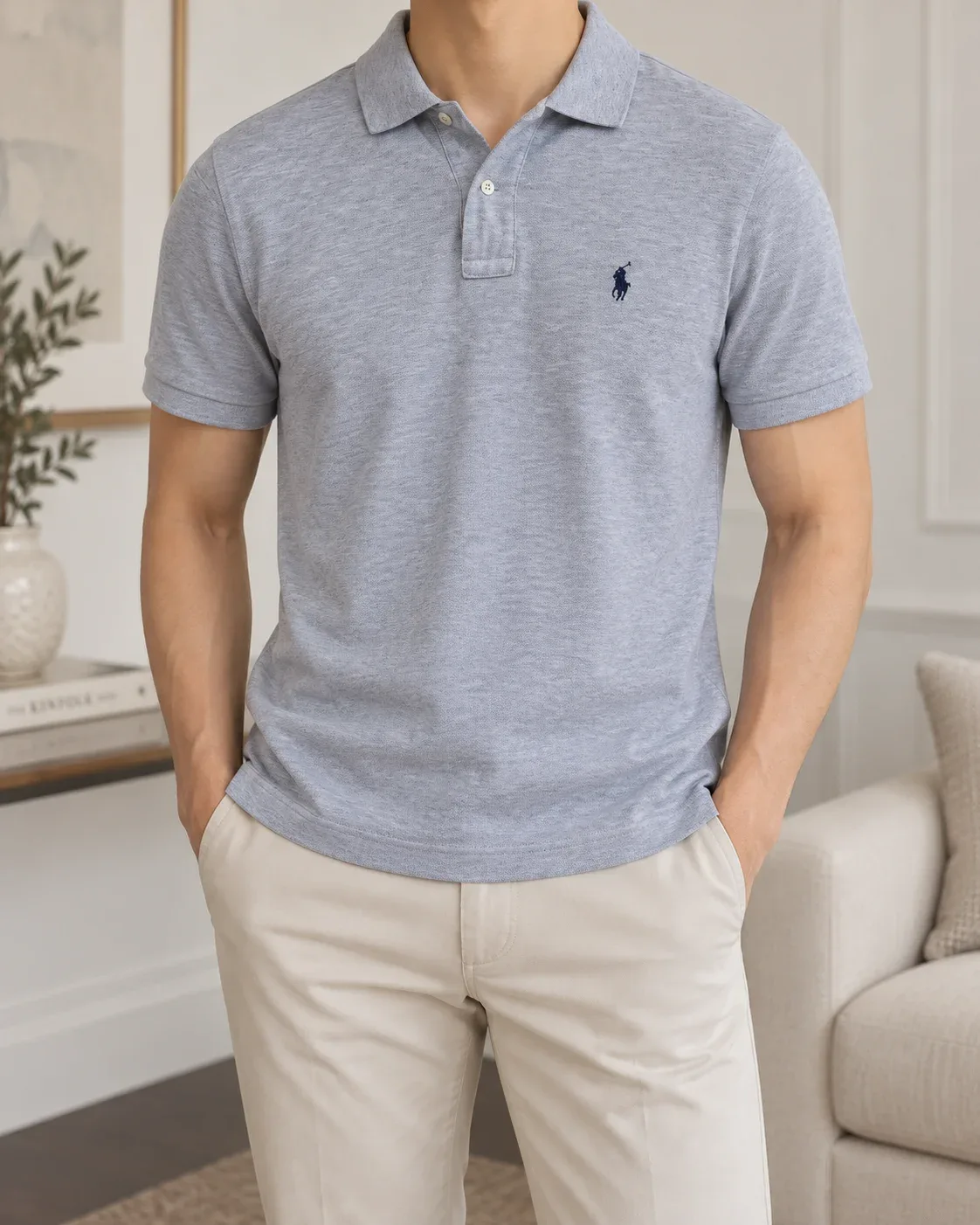 Polo Ralph Lauren Men's Classic Fit Short-Sleeve Polo Shirt — Size Small