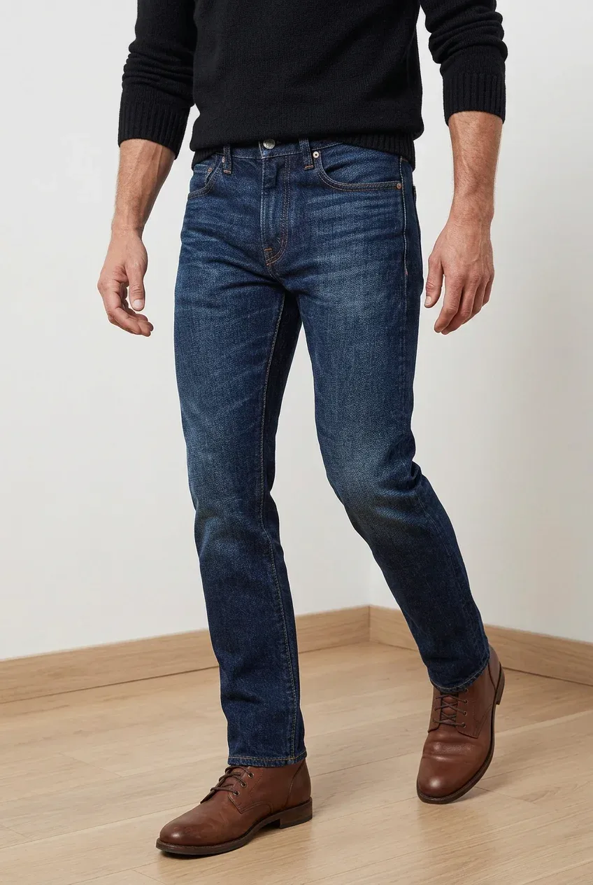 J.Crew 484 Slim-Fit Men's Jeans | 28 x 32 | Dark Blue Denim