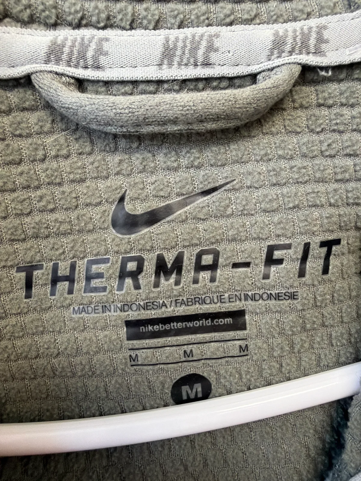 Nike Men's Therma-FIT Pro Training Full-Zip Hoodie Jacket — Size Medium photo 4