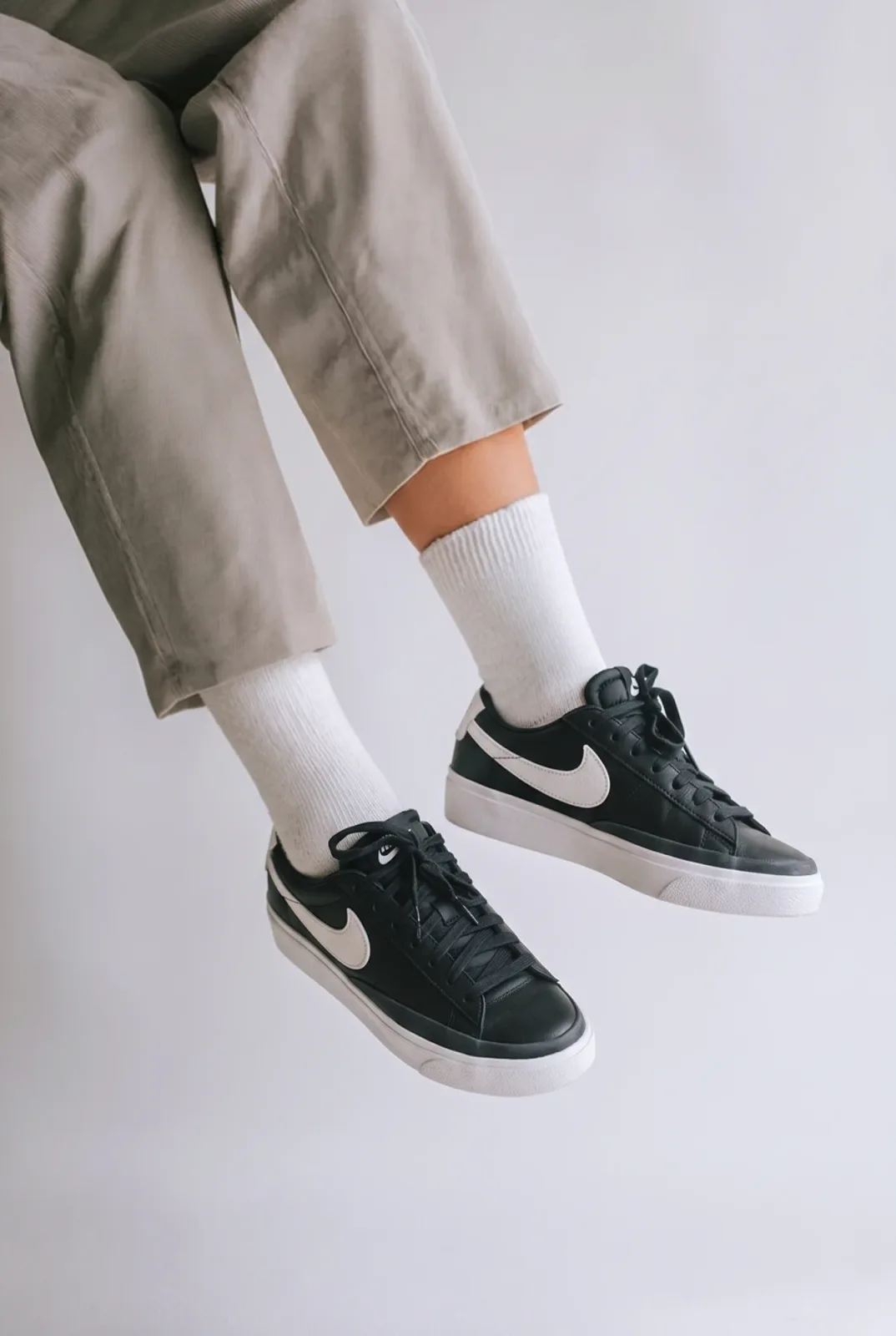 Nike Blazer Phantom Low "Black Phantom" Sneakers - Men's Size 8.5