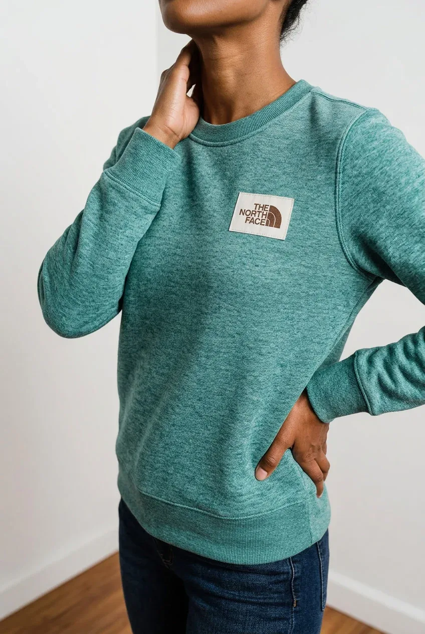 The North Face Women’s Heritage Patch Crewneck Sweatshirt