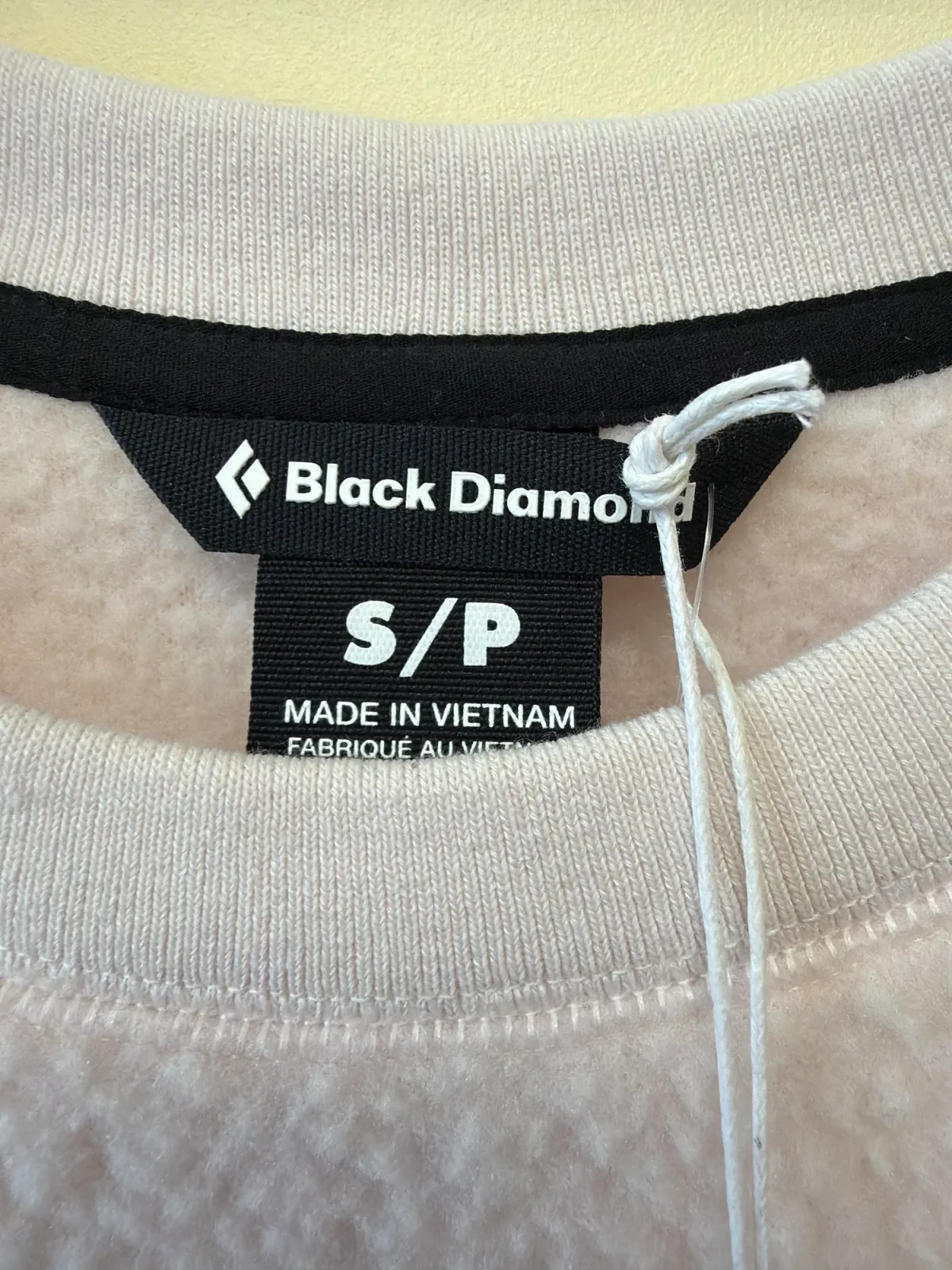 NWT Black Diamond Cozy Sherpa Fleece Pullover Crewneck - Women's Small photo 4