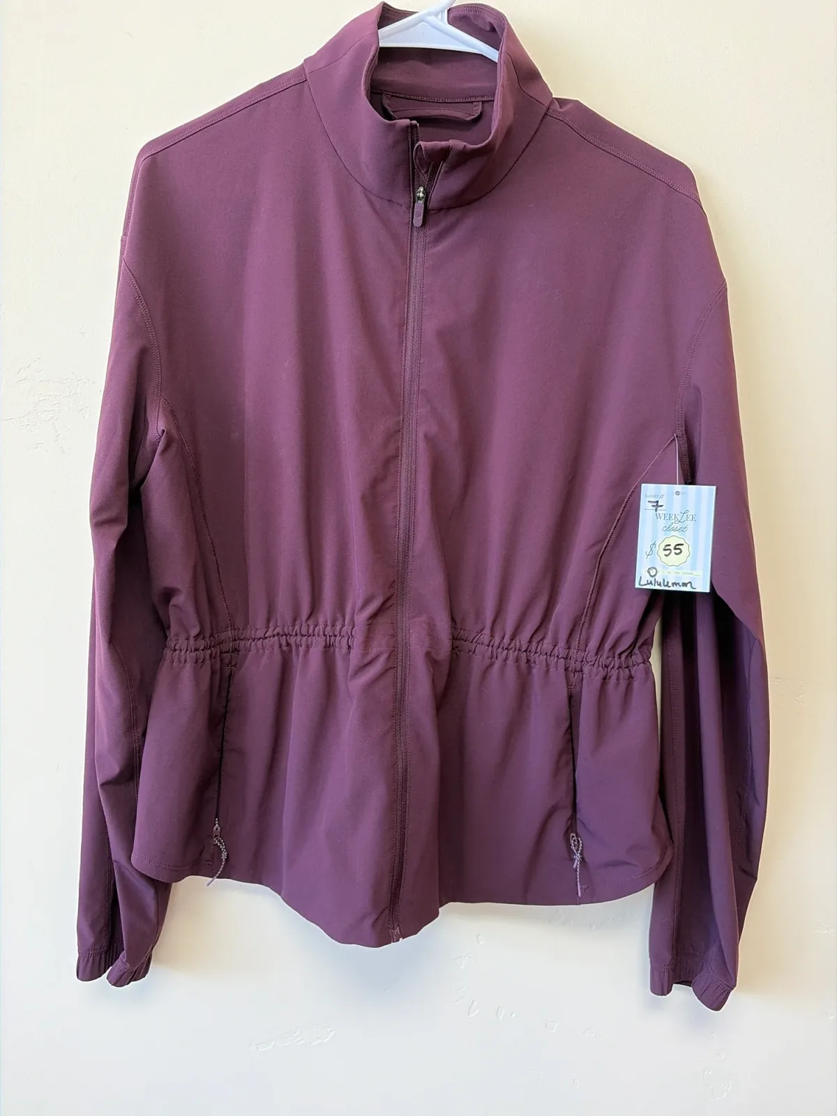 Lululemon UV-Protective Cinch-Waist Running Jacket photo 2