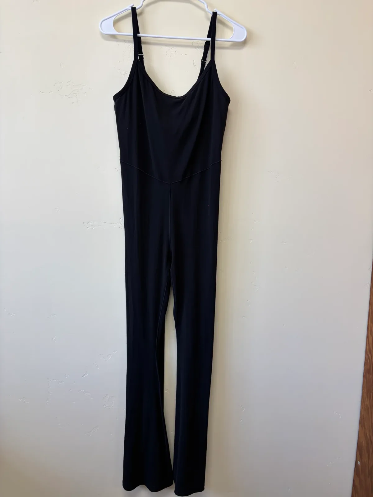 OFFLINE by Aerie Real Me Xtra Full-Length Flare Leg Athletic Jumpsuit - Size L photo 2