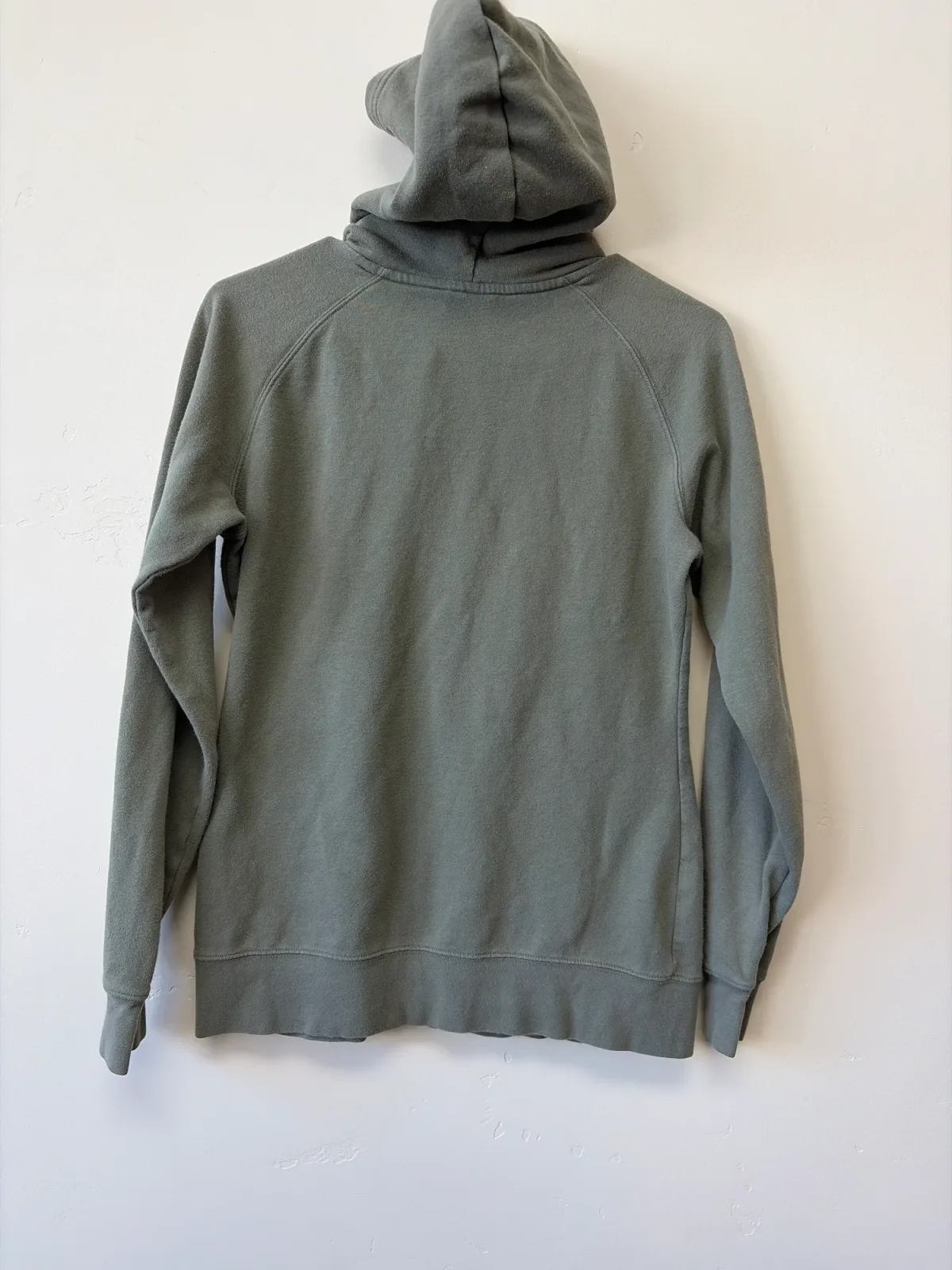 The North Face Women's Sage Green Drew Peak Logo Hoodie — Size Small photo 3