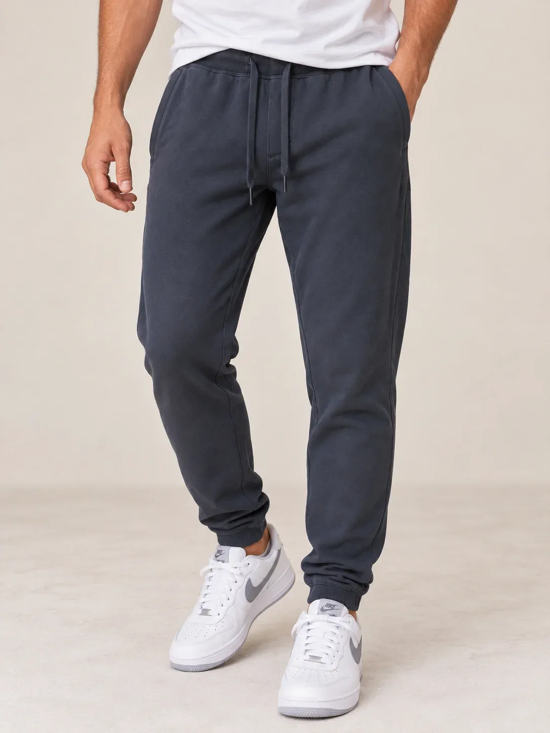 Lululemon Steady State Classic-Fit Jogger Black Fleece Sweatpants - Men's Size S