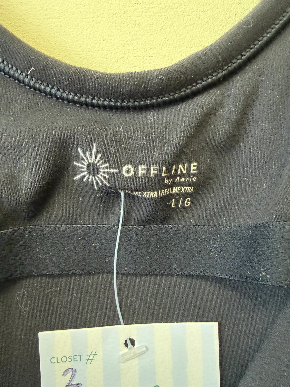 OFFLINE by Aerie Real Me Xtra Full-Length Flare Leg Athletic Jumpsuit - Size L photo 4