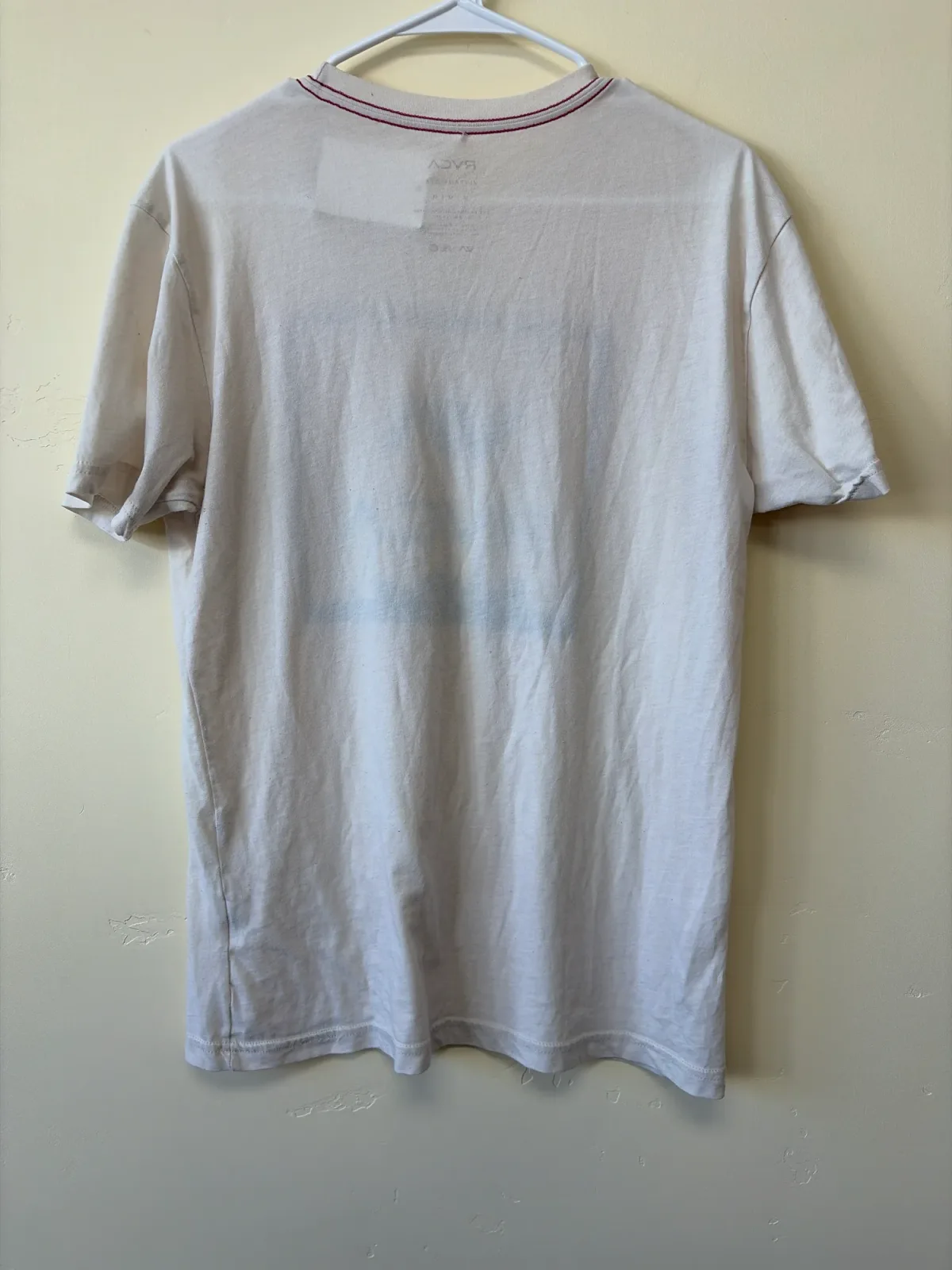 RVCA Men's Off-White City Skyline Box Graphic T-Shirt — Size Medium photo 3