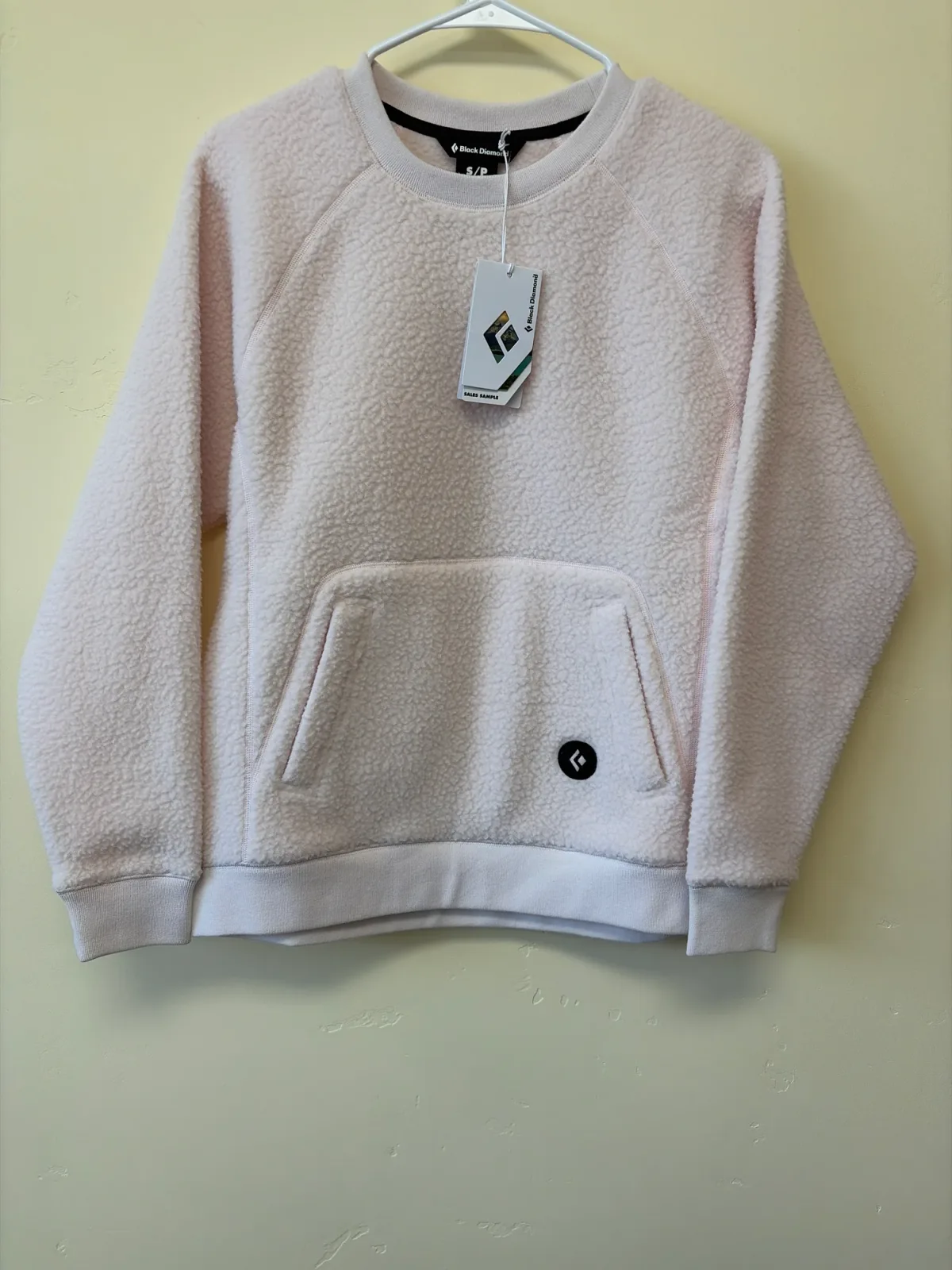 NWT Black Diamond Cozy Sherpa Fleece Pullover Crewneck - Women's Small photo 2
