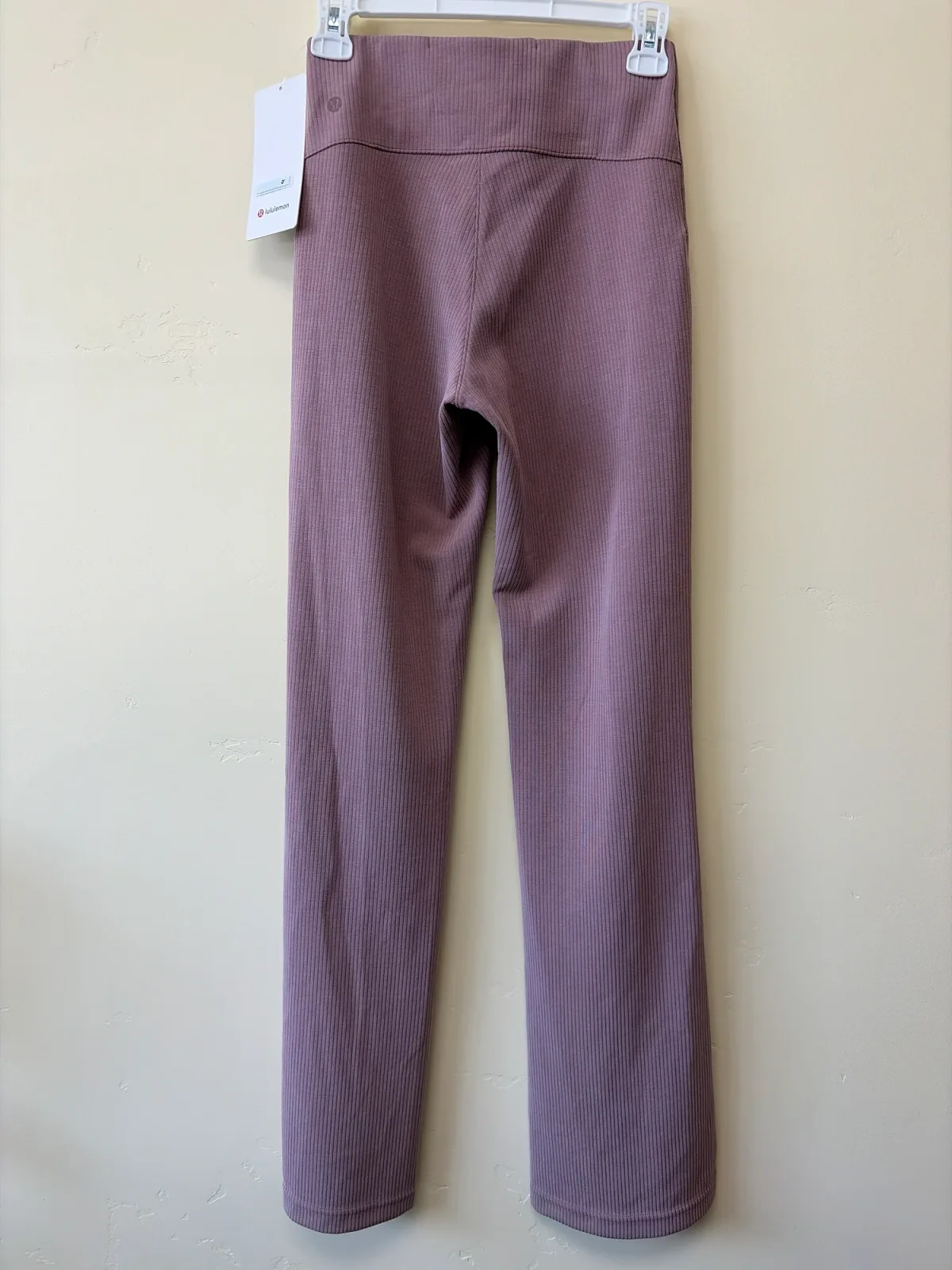 NWT Lululemon Ribbed Softstreme Flared Pant photo 3