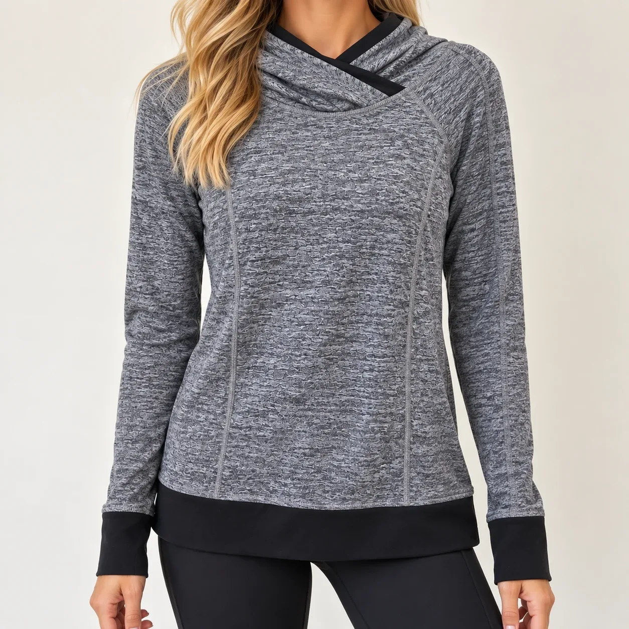 Lululemon Lead the Pack Space Dye Crossover Hoodie - Size 8