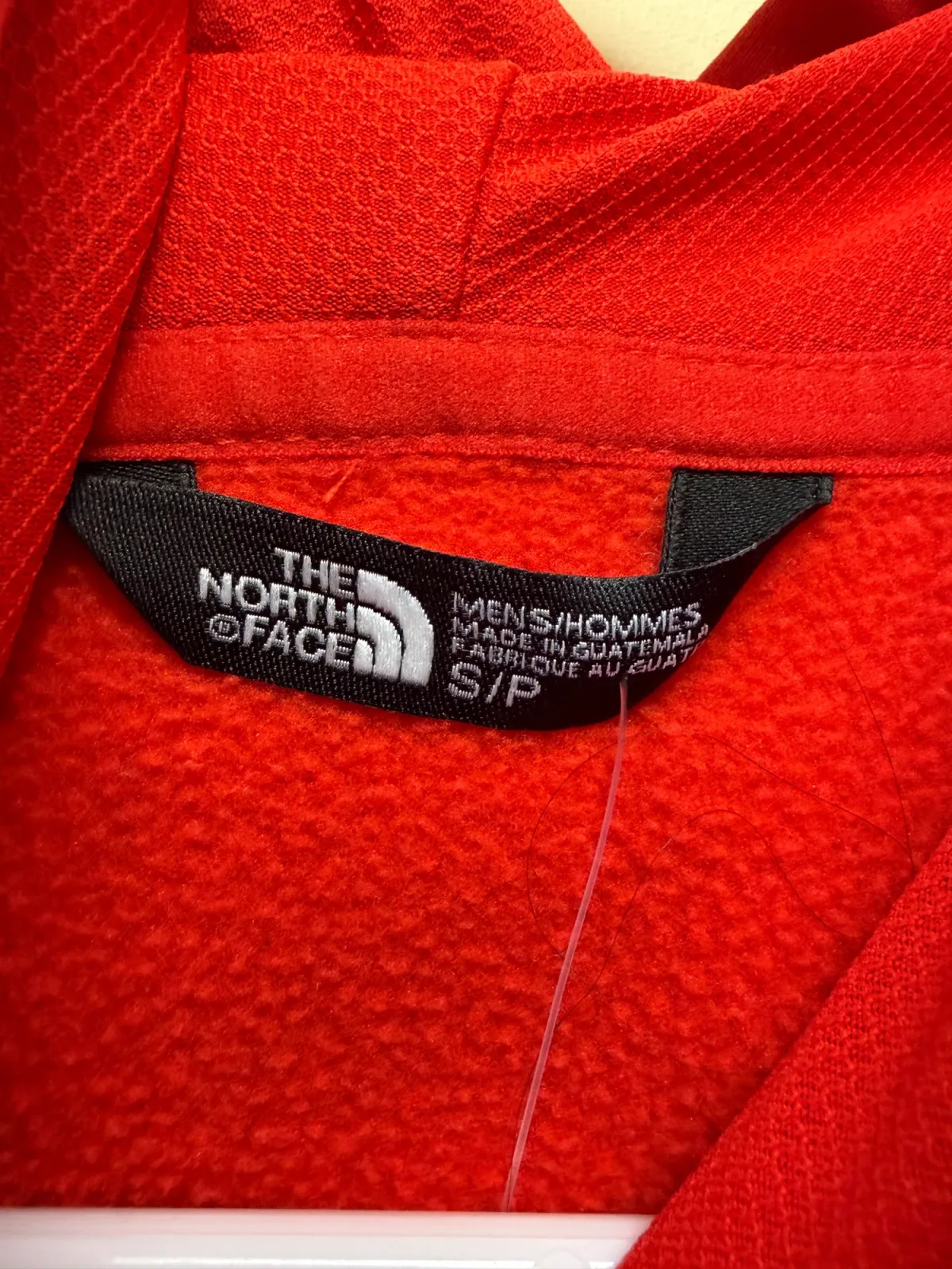 The North Face Men's Half Dome Logo Pullover Hoodie Size Small Red photo 4