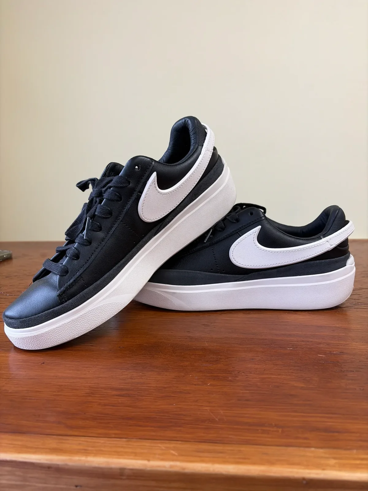 Nike Blazer Phantom Low "Black Phantom" Sneakers - Men's Size 8.5 photo 2