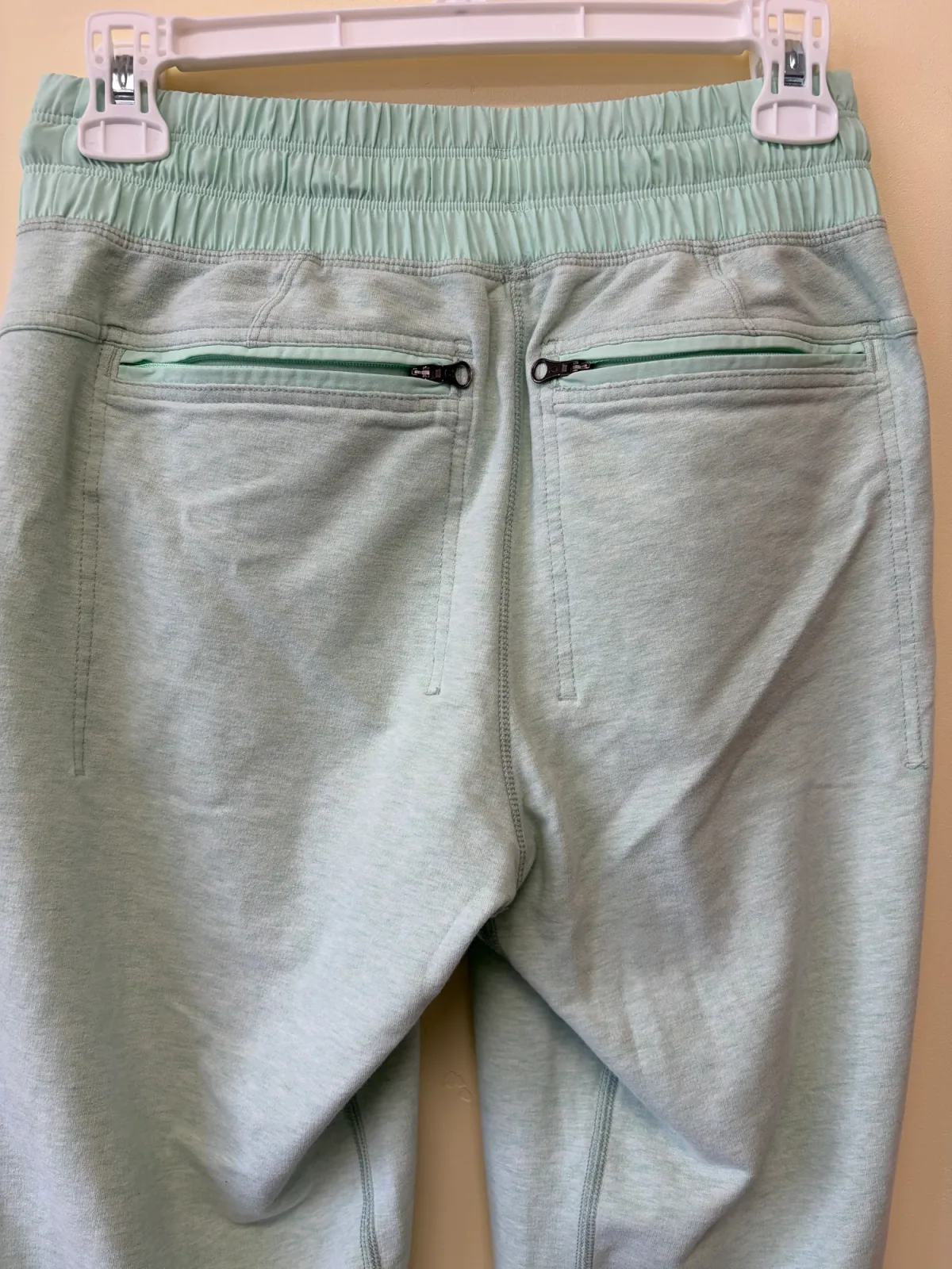 Lululemon Happy Yin Year French Terry Sweatpant Joggers Heathered Fresh Teal Size 4 photo 4