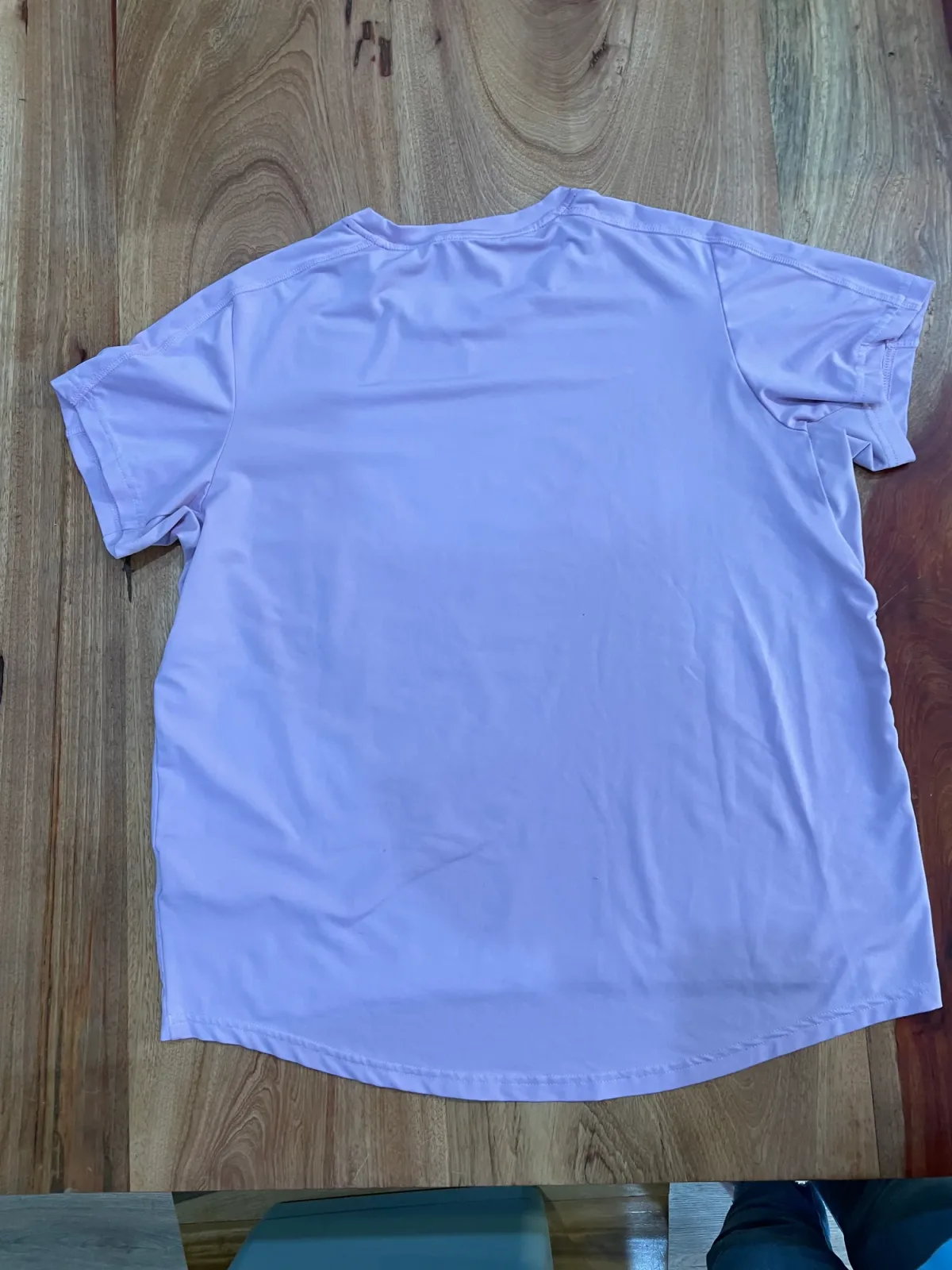 Adidas Woman's AEROREADY Train Essentials Lavender Tee Sz L photo 3