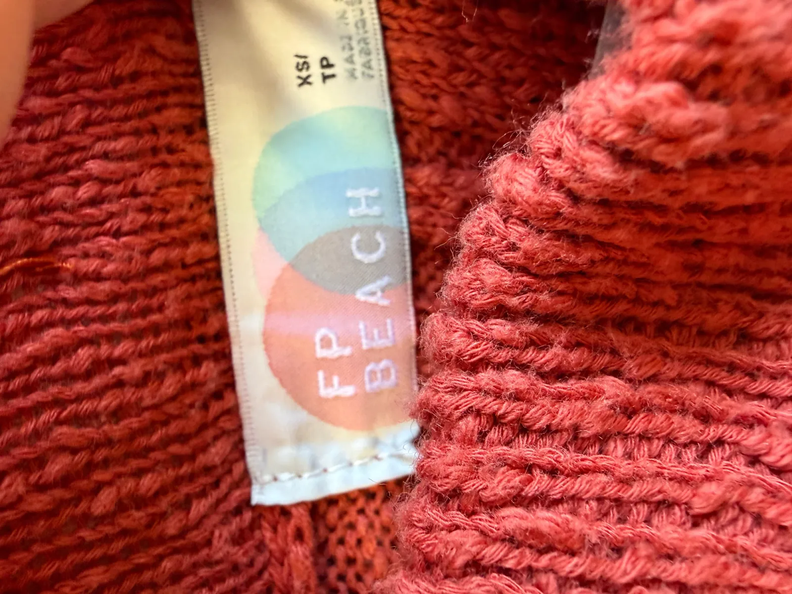 Free People FP Beach Wide-Ribbed Knit High-Rise Flare Lounge Pants - Women's Size XS photo 4