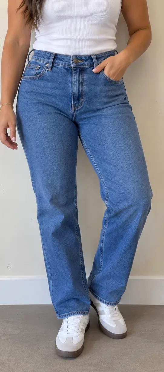 Blue Mountain Women's Straight Jeans sz 14/30"