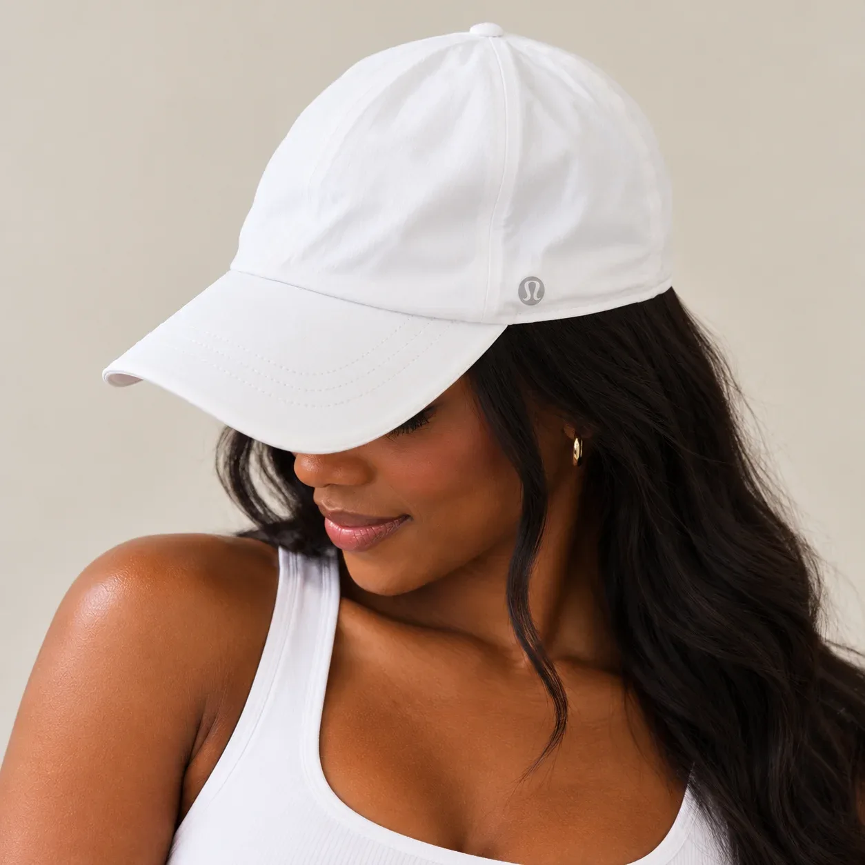 Lululemon Days Shade Ball Cap Sport White Lightweight Adjustable Performance Running Hat - One Size OS