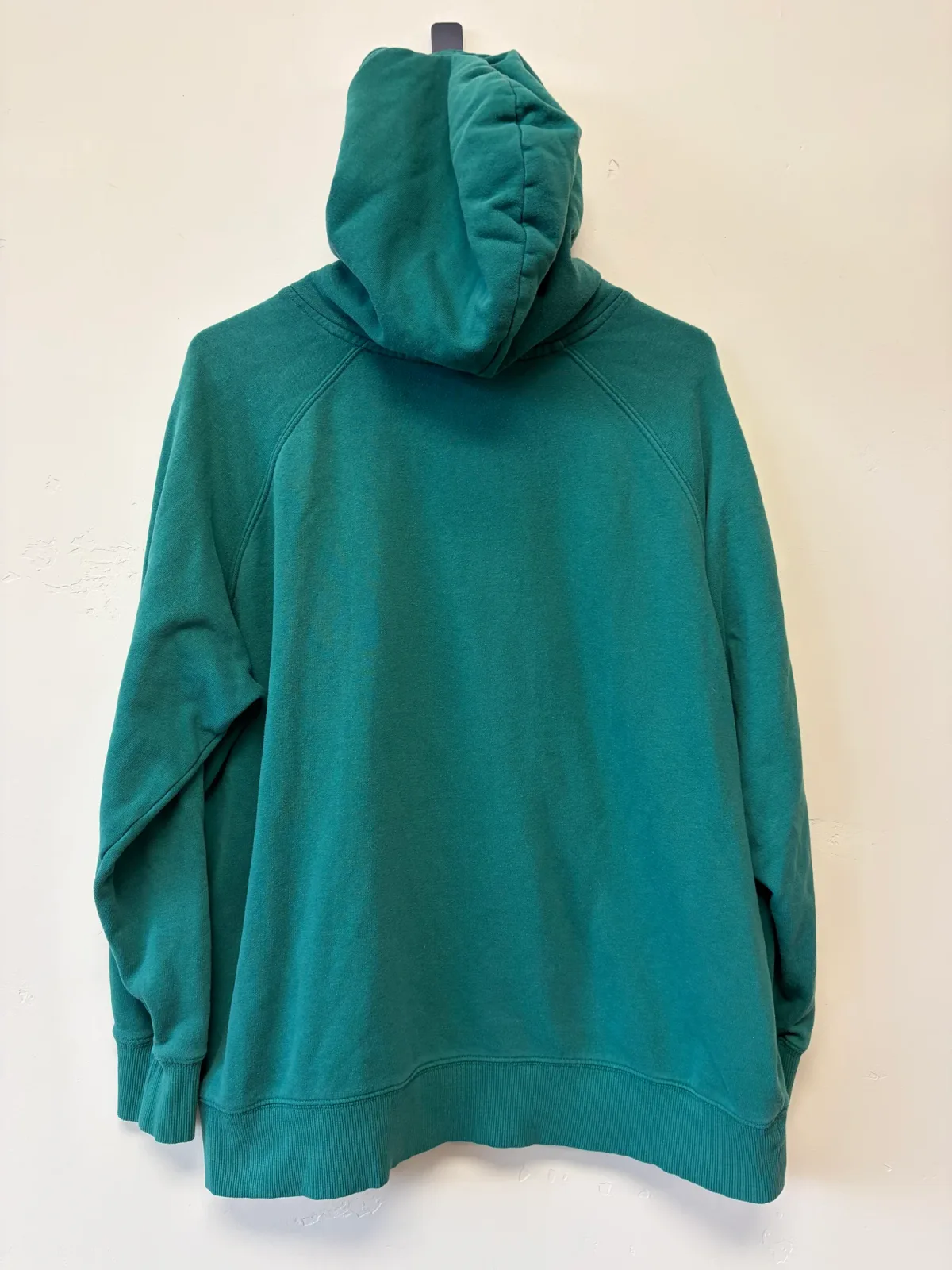 The North Face Women's Half Dome Logo Pullover Hoodie Size XL Emerald Green photo 3