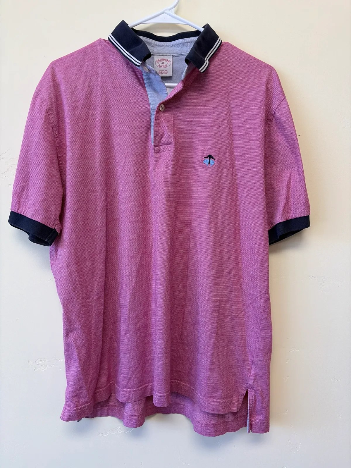 Foto 2 de Brooks Brothers Red Fleece Men's Short-Sleeve Polo Shirt — Size Medium