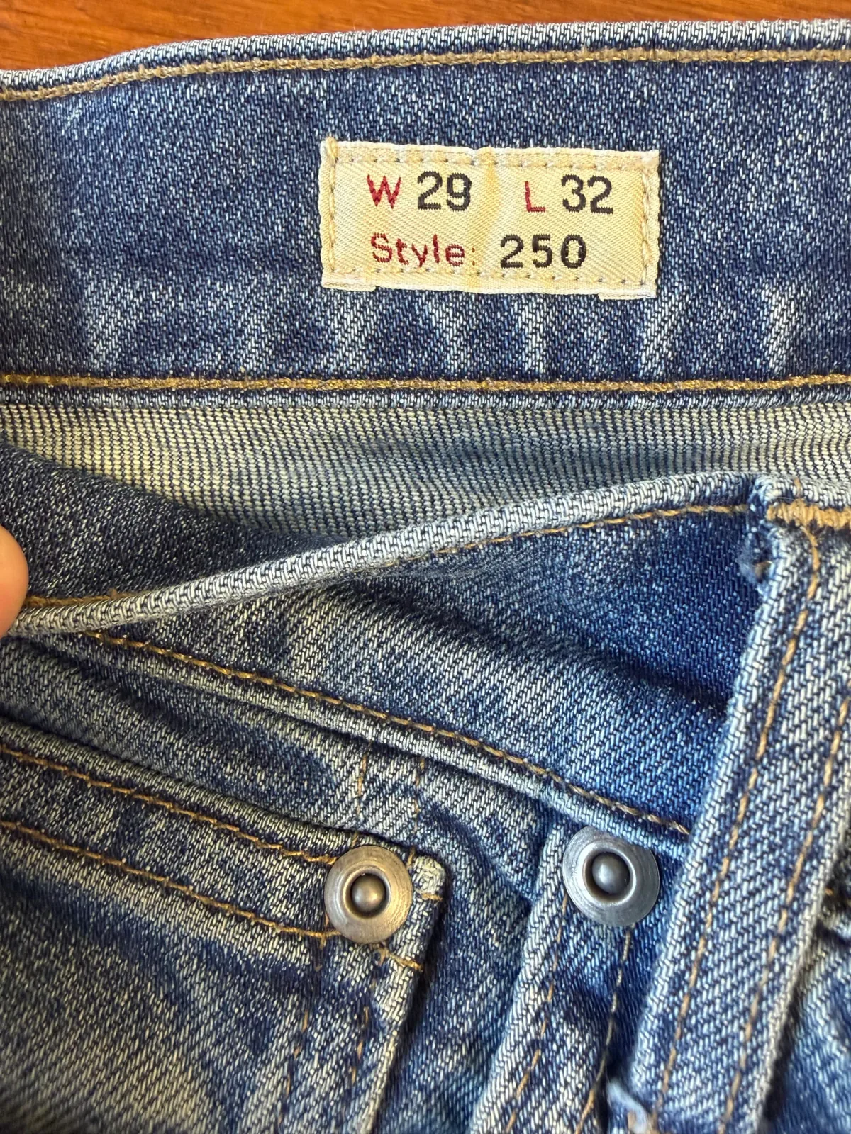 J.Crew Mens 250 Skinny Fit Jeans Medium Wash Blue Denim 29x32 photo 4