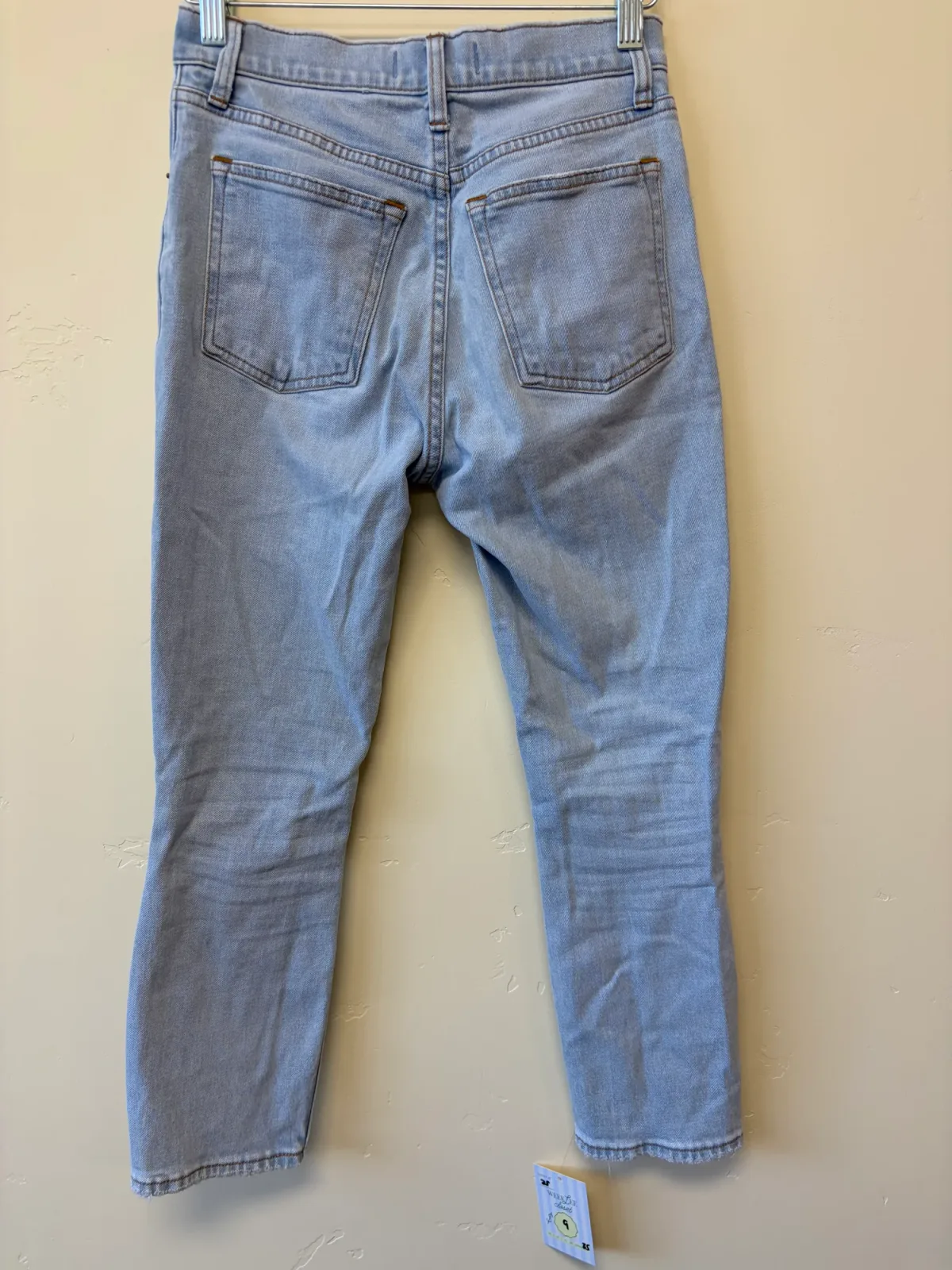Abercrombie & Fitch Women's High Rise Skinny Jeans Light Wash Blue Size 25 / 0XS photo 3