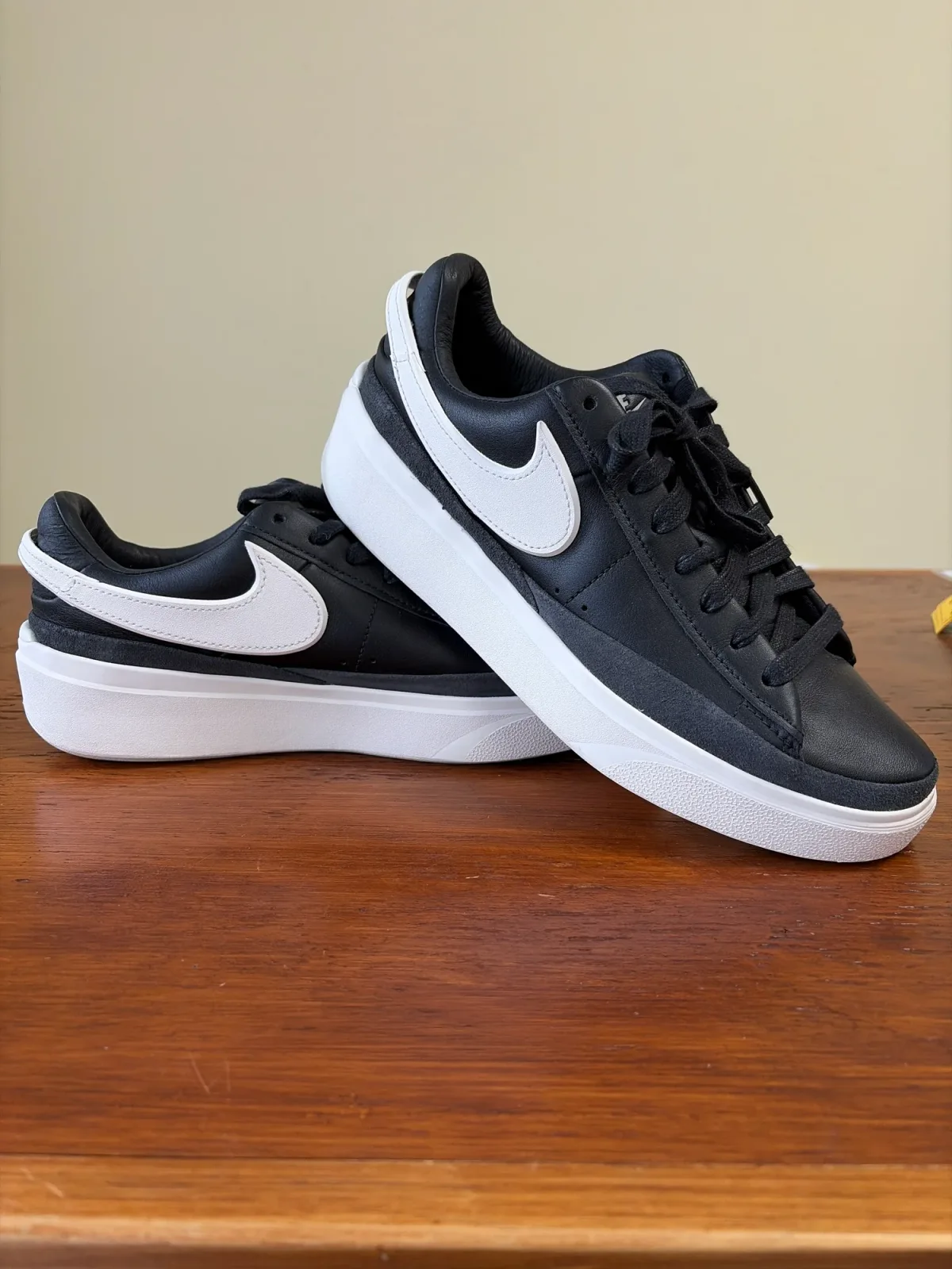 Nike Blazer Phantom Low "Black Phantom" Sneakers - Men's Size 8.5 photo 3