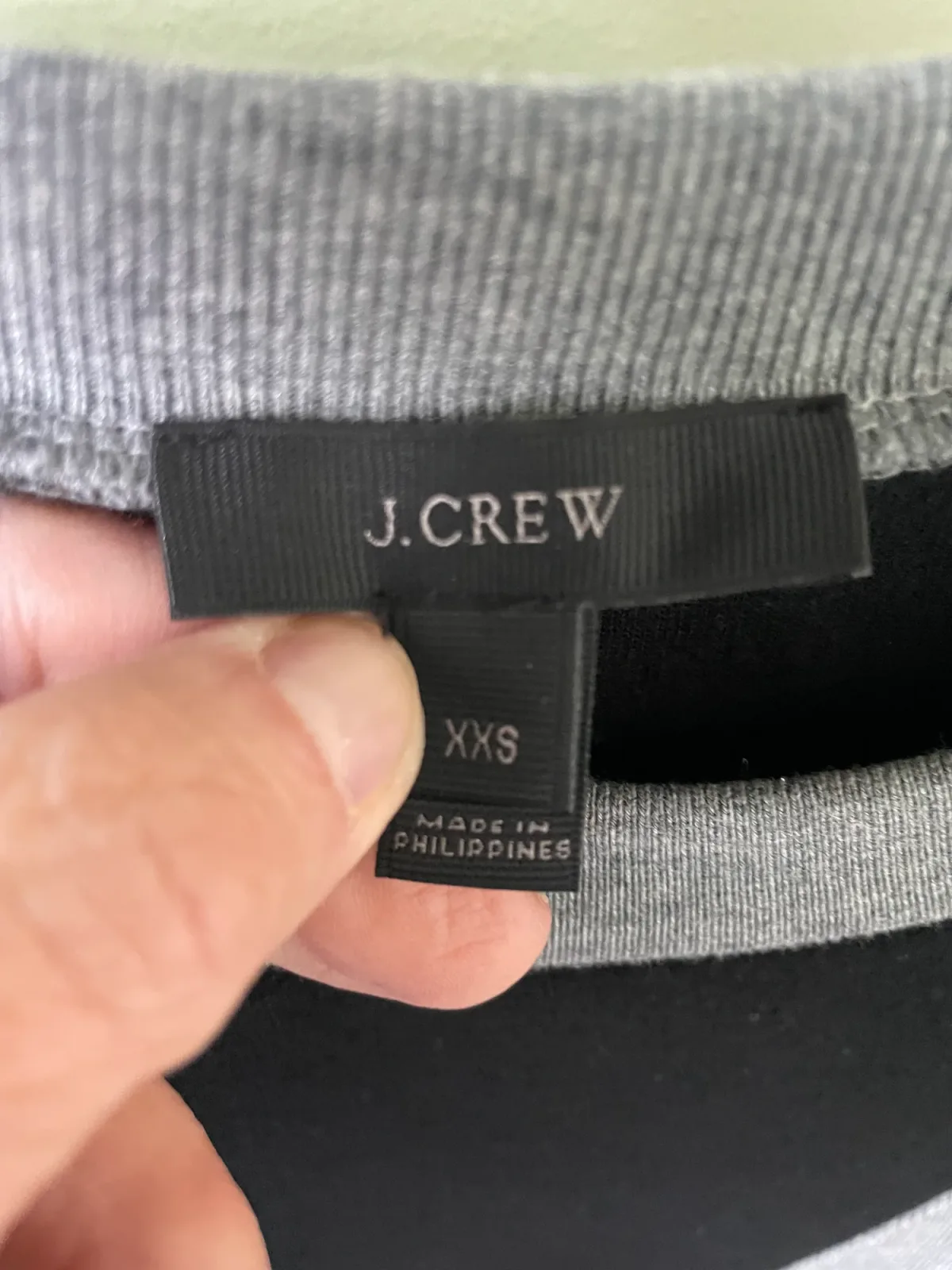 J.Crew Varsity Color Block Sweater sz XXS photo 4