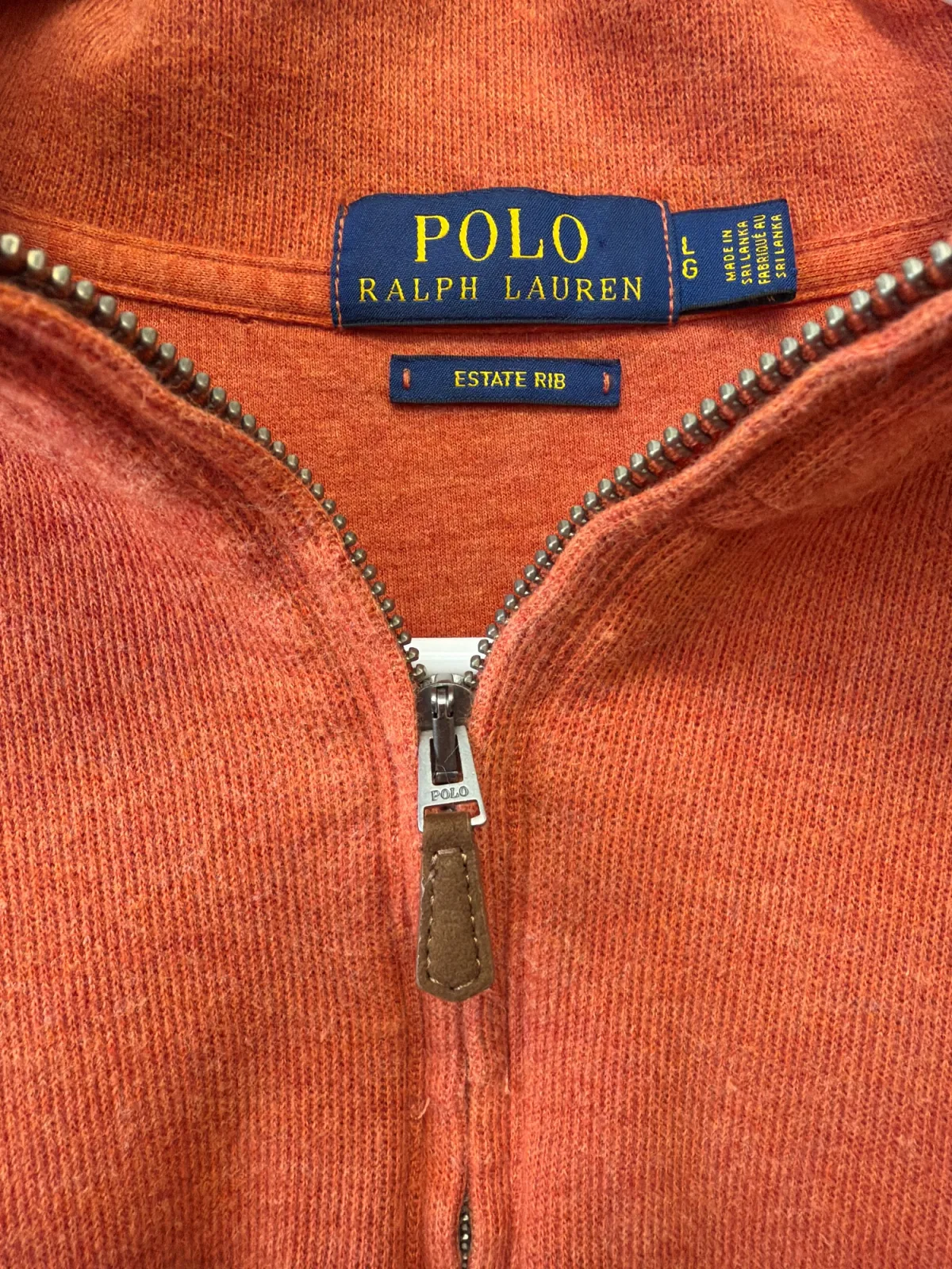 Polo Ralph Lauren Men's Estate-Rib Quarter-Zip Pullover — Size Large photo 4