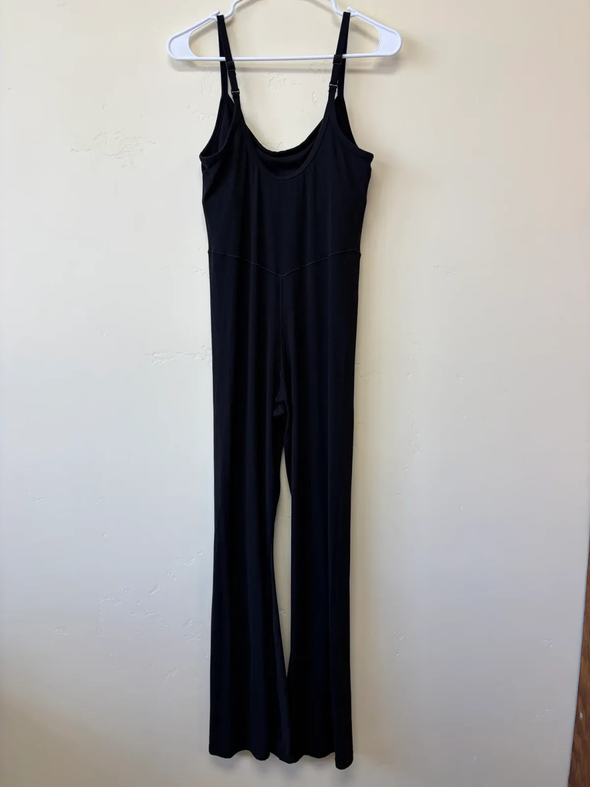 OFFLINE by Aerie Real Me Xtra Full-Length Flare Leg Athletic Jumpsuit - Size L photo 3
