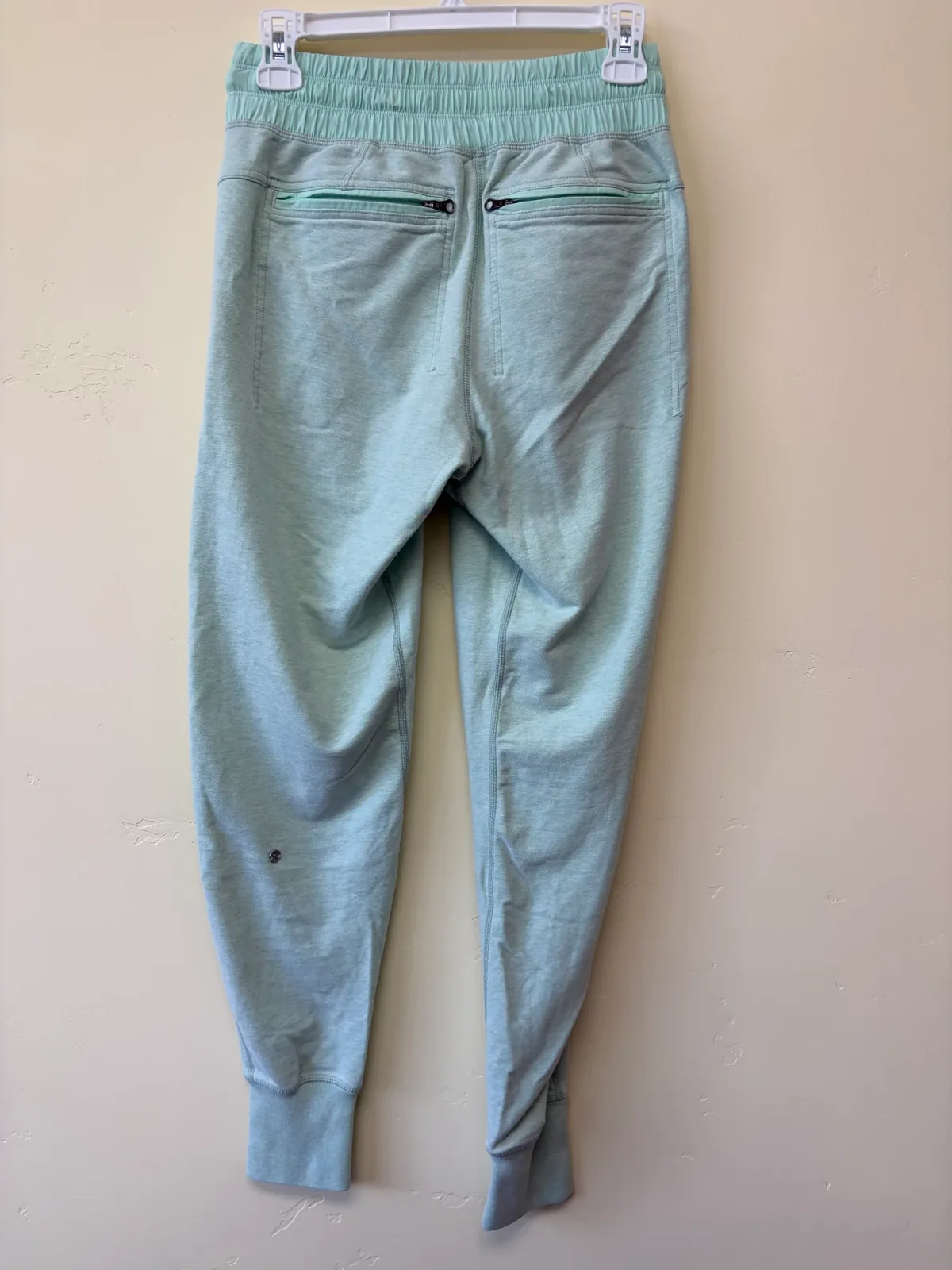 Lululemon Happy Yin Year French Terry Sweatpant Joggers Heathered Fresh Teal Size 4 photo 3