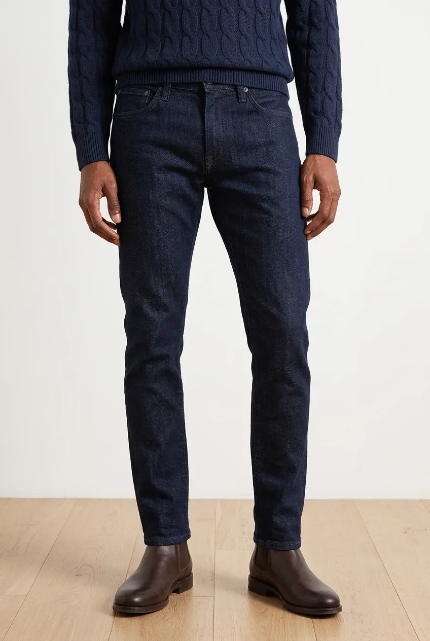 AG Adriano Goldschmied The Matchbox Slim Straight Jeans Dark Wash Men