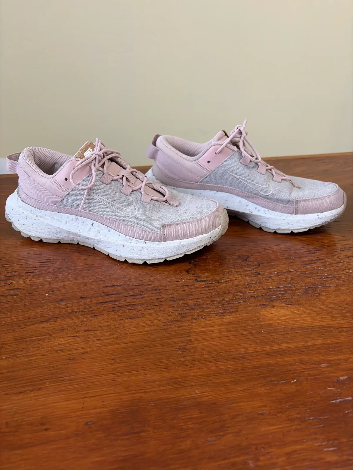 Nike Women's Crater Remixa "Pink Oxford" Sneakers - Size 7.5 photo 3